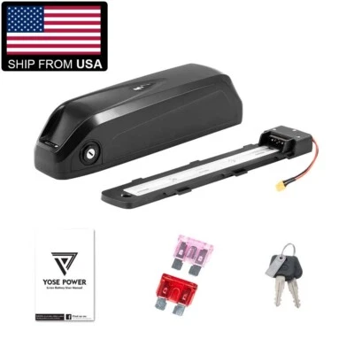 YOSE POWER Rad External Battery Pack 48V 14Ah Rad Power Ebike Battery 48V Bicycle Battery