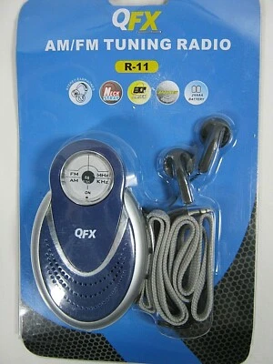 Radio sintonización AM/FM QFX R-11 Foto 1 de 4