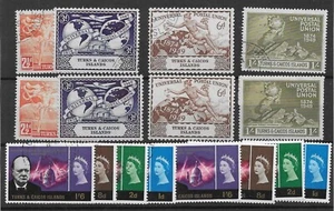 Colección ómnibus de las Islas Turcas y Caicos 1937-66 - Imagen 1 de 5