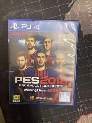 PES 2018 Pro Evolution Soccer Winning Eleven FC Baracelona Edition PS4 Chinese - Image 1 of 2