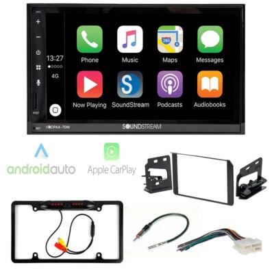 7 英寸苹果 Carplay 汽车和安卓汽车收音机立体声套件适用于 1995 - 1998 年 GMC CK 拾音器 — 第 1/4 张图片