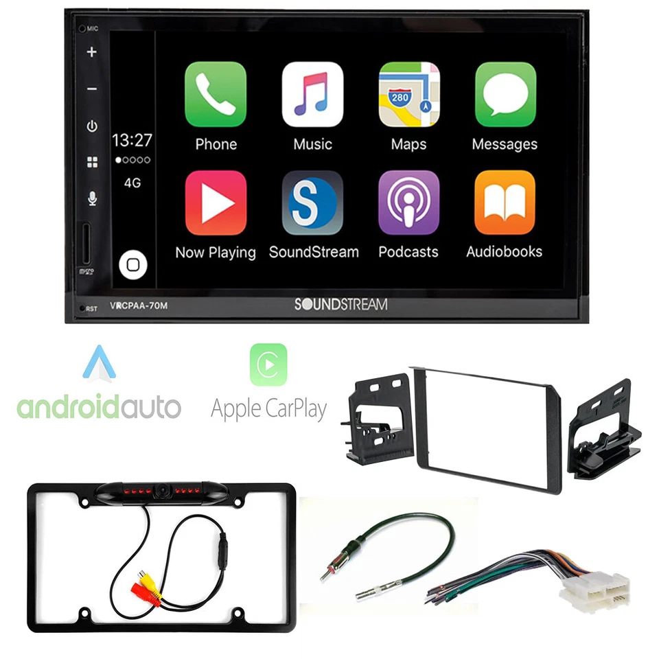 Kit estéreo de radio automática Apple Carplay de 7" para camioneta GMC CK 1995-1998 Foto 1 de 4