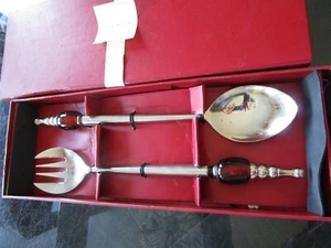 Pottery Barn red glass beaded servers New in Box  - Picture 1 of 1