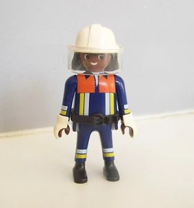 PLAYMOBIL (G2221) POMPIERS - Pompier de Couleur en Tenue d'Intervention 4825 - Imagen 1 de 1