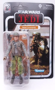 Figura Star Wars: El Retorno del Jedi - Comando Rebelde Serie Negra Escala 6" - Imagen 1 de 9