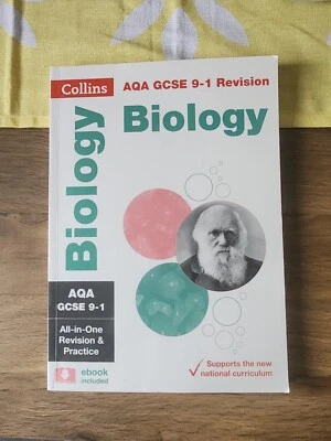 Collins AQA GCSE Revision Biology Revision Book Exams  - Image 1 of 2