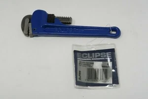 1 pcs Eclipse Tools ELPW8, 8" Leader Pattern Pipe Wrench Blue ENGLAND - Picture 1 of 4