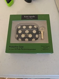 Funda protectora a lunares Kate Spade New York AirPods Pro 1 y 2 generación - Imagen 1 de 4