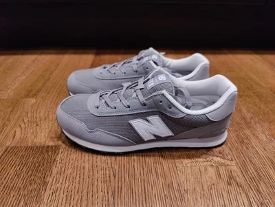 New Balance Kids' 515 V1 Lace-up Sneakers 5.5 Wide Big Kid Grey White - Image 1 of 4