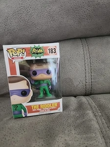 Funko Pop Heroes Batman Classic TV Series The Riddler Vinyl Figur 183 - Bild 1 von 6