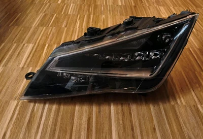 Scheinwerfer Frontscheinwerfer Seat Leon 5F Links mit Halter - Bild 1 von 4