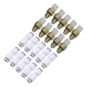 10x Air Suspension Valve + 10x Connector Fit for Mercedes Benz W220 W164 - Picture 1 of 7