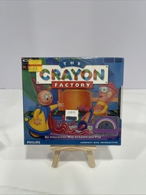 Crayon Factory Philips CD-i 1995 Brand New Factory Sealed RARE CDI