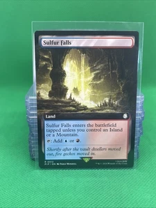 MTG - SULFUR FALLS - EXTENDED ART - Fallout (R) - Picture 1 of 1