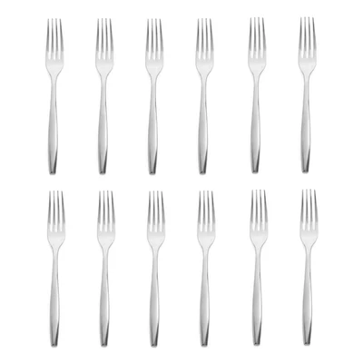 Tenedor de cena Nambe Aidan de acero inoxidable 18/10 (juego de doce) Foto 1 de 4