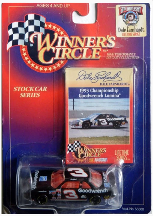 1998 Winner's Circle Lifetime Series Dale Earnhardt SR Goodwrench #3 Car 1 64