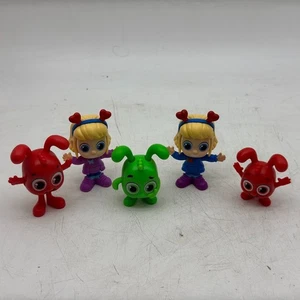 Morphle & Mila Figuren 5 Stück — rot, grün, blau — Cartoon Spielzeug Set - Bild 1 von 10