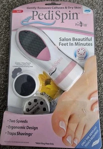 PEDISPIN Removes Dry Skin & Calluses Brand New Sealed *** - Picture 1 of 2