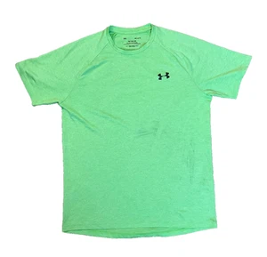 Herren Under Armor The Tech Kurzarm T-Shirt Frühling grün Logo kostenloser Versand - Bild 1 von 5