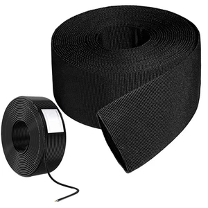 Winch Rope Sleeve Protective Polyester Wearproof Winch Cable Cover Chain Sleeve - Foto 1 di 14