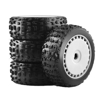 Tires Set of Four Fits Various OffRoad Models Including For ARRMA & For KYOSHO - Image 1 of 4