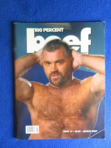100 PERCENT BEEF #15   2004  GAY MAGAZINE + PHOTO - Bild 1 von 3