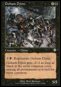 Goham Djinn - Invasion #107/350 MTG Magic The Gathering - Picture 1 of 1