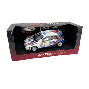 NEW Autoart 1:18 Scale Ford Focus #6 WRC Rallye Monte Carlo 2000 C.Sainz- L.Moya - Picture 1 of 6