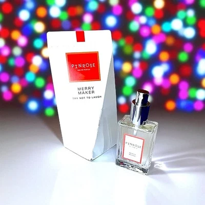 PINROSE MERRY MAKER Eau De Parfum 1 Fl Oz EDP Spray Perfume Nuevo En Caja Foto 1 de 4