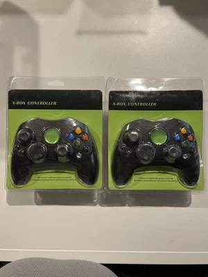 Wired Controller for Xbox 360 - Black (New) Unopened - Image 1 of 4