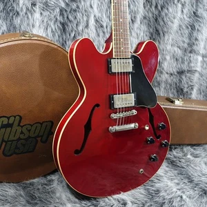 Gibson ES-335 Dot Cherry Electric Guitar Good Condition Free shipping from Japan - Picture 1 of 11