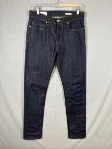 BLDWN Baldwin Selvedge Jeans 30 x 31 Herren Modern Skinny Fit Dunkelblau Schnitt 581 USA - Bild 1 von 14