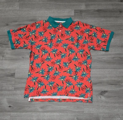 Vintage The Arrow Company Hawaiian Palm Trees Cotton Short Sleeve Men’s Large - Image 1 of 4