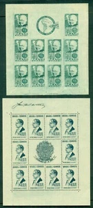 BRASILIEN #465-6, postfrisch NH & ohne Gummi wie ausgegeben, Blocks, Scott 55,00 $ - Bild 1 von 1