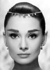 Audrey Hepburn monochromer Fotodruck 45 (A4 Größe - 210 x 297 mm - 8,5"" x 11,75