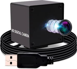 ELP 16MP USB Kamera Autofokus 68 Grad Kein Verzerrung Objektiv Webcam,IMX298 UVC - Bild 1 von 13
