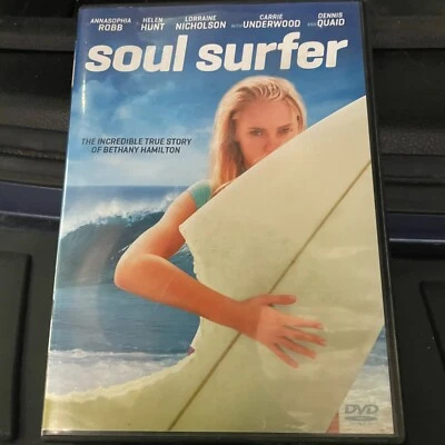 Soul Surfer (DVD, 2011, Widescreen) Annasophia Robb - Dennis Quaid - Helen Hunt - Image 1 of 4
