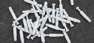 5 piezas - Pin de pasador total de 34 mm para conector de muebles de perno de disco de bloqueo de leva Foto 1 de 4