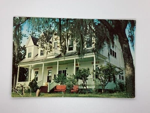 Postcard Suwannee Gables Motor court Lodge and Restaurant Florida FL H361 - Picture 1 of 2