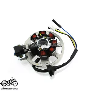 7 bobinas 5 cables estator 2 tiempos Alpha Sports 50cc 70cc 90cc ATV 1PE40QMB, 1PE50QMF - Imagen 1 de 8