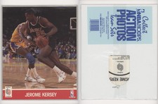 1990-91 NBA Hoops Action Photos Jerome Kersey #91T173C