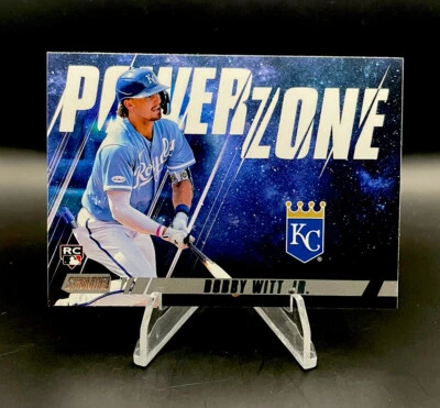 Bobby Witt Jr Power Zone RC 2022 Topps Stadium #PZ-19 - Image 1 of 2