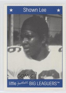 1990 Little Football Big Leaguers Book Cards Shawn Lee