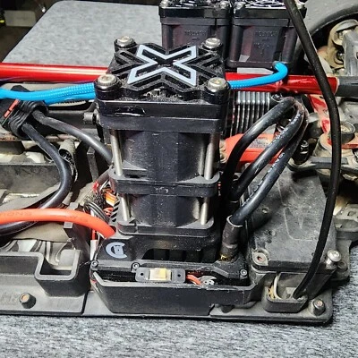 Arrma limitless felony infraction fdual 40mm turbo fans upgrade 1/5 1/8  - Image 1 of 4