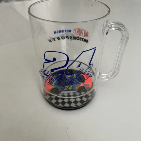 Plastic NASCAR Jeff Gordon #24 DuPont Matchbox Car Mug Cup - Unique Gift Cover