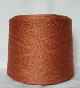 28,50€/Kg 🌟 Viskose mit Lurex • ZIMT • NM6 • Effektgarn Viscose Twinkle DH7 - Bild 1 von 2