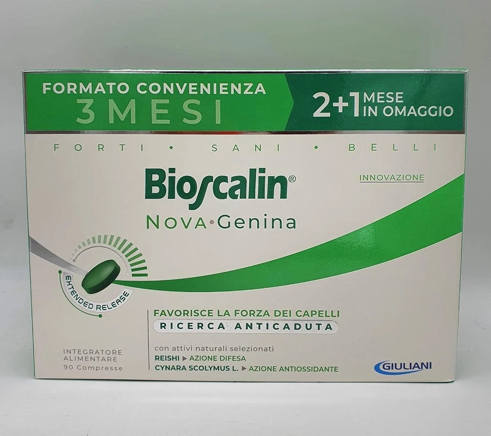 Bioscalin Nova Genina 90 Compresse 2+1 Omaggio