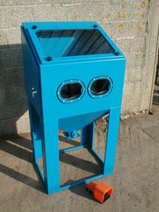 cabinet shot blast grit abrasive bead ab glass