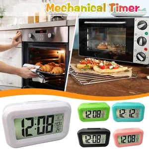 Digital Display Alarm Clock Battery Powered Snooze Night Design GX, Light E9O0 - Picture 1 of 17