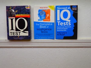 IQ Test Software and IQ Test and preperation book. - Picture 1 of 5